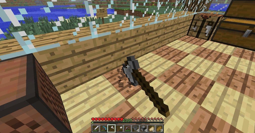 hache minecraft