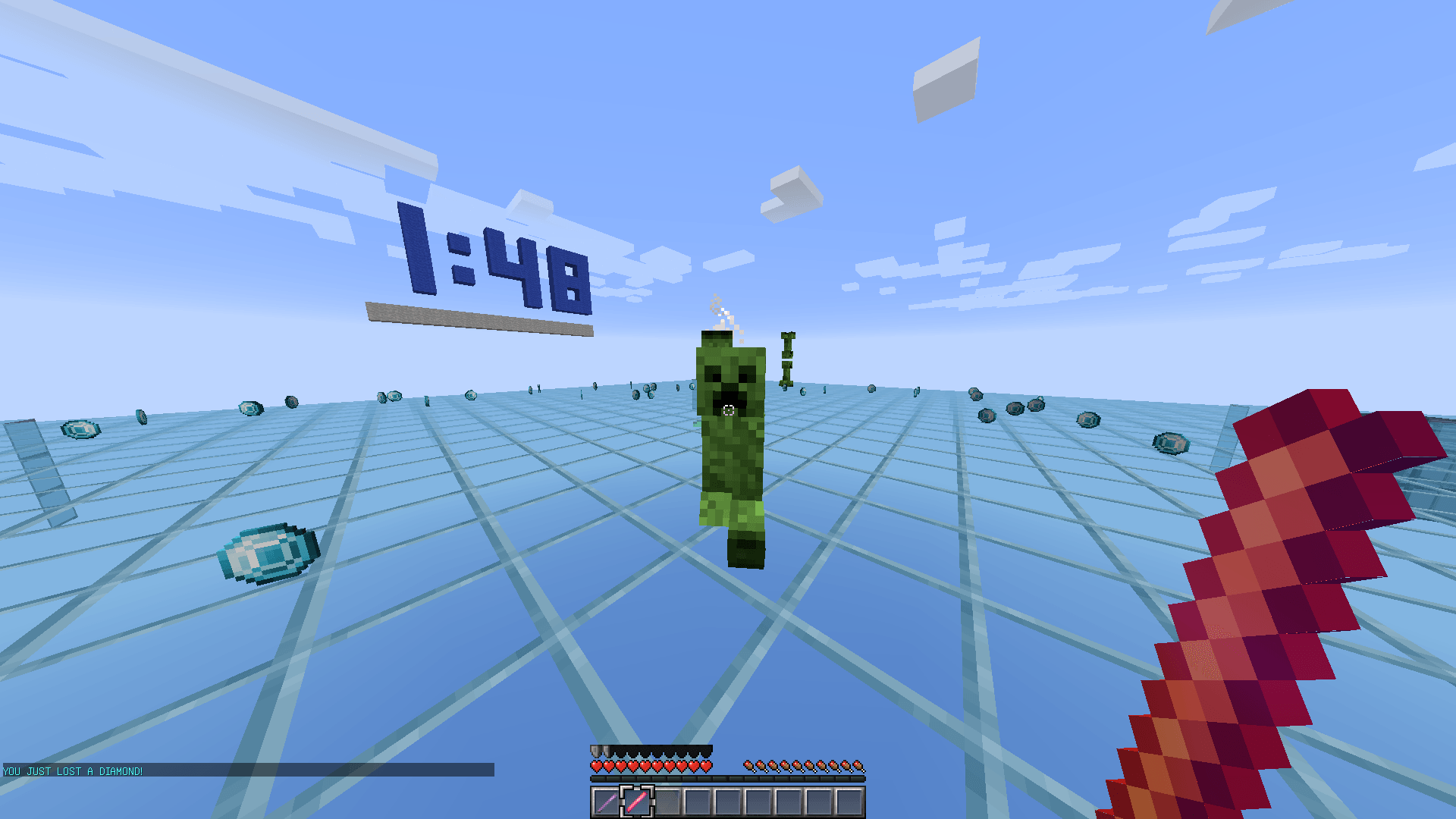 L'Endercreeper, il est très rapide 