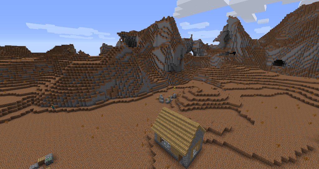 Des montagnes.