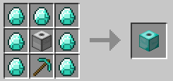 Progressive Automation - Craft du Miner en diamant