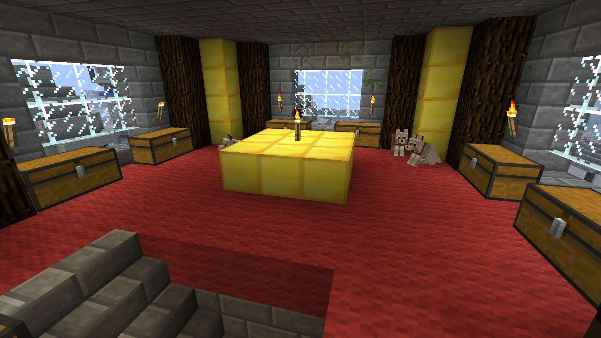 Salle des coffres