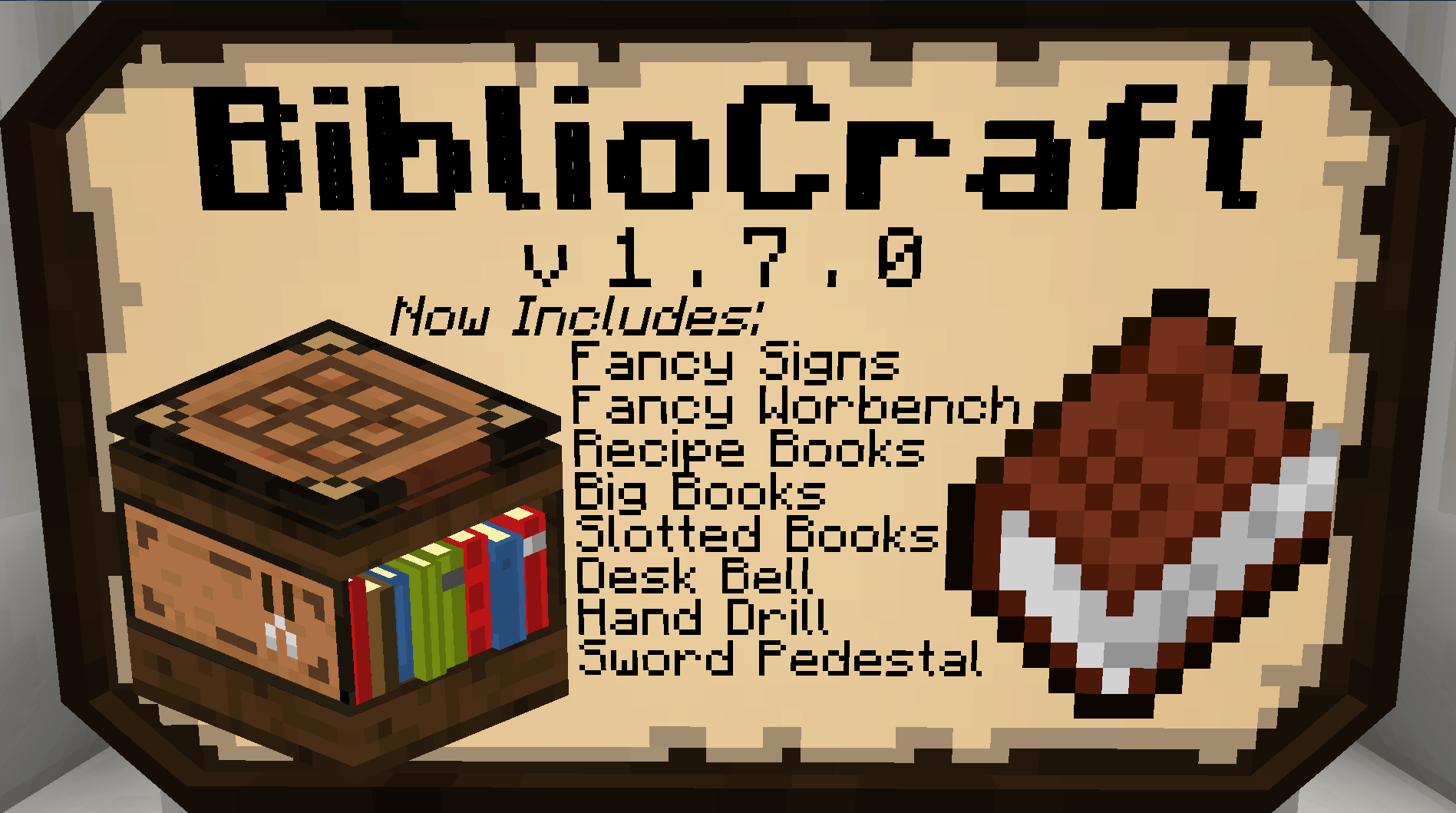 Bibliocraft - Fancy Sign