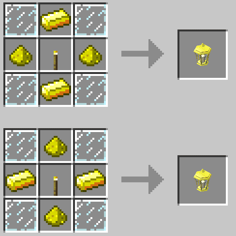 Bibliocraft - Lantern - Craft 1