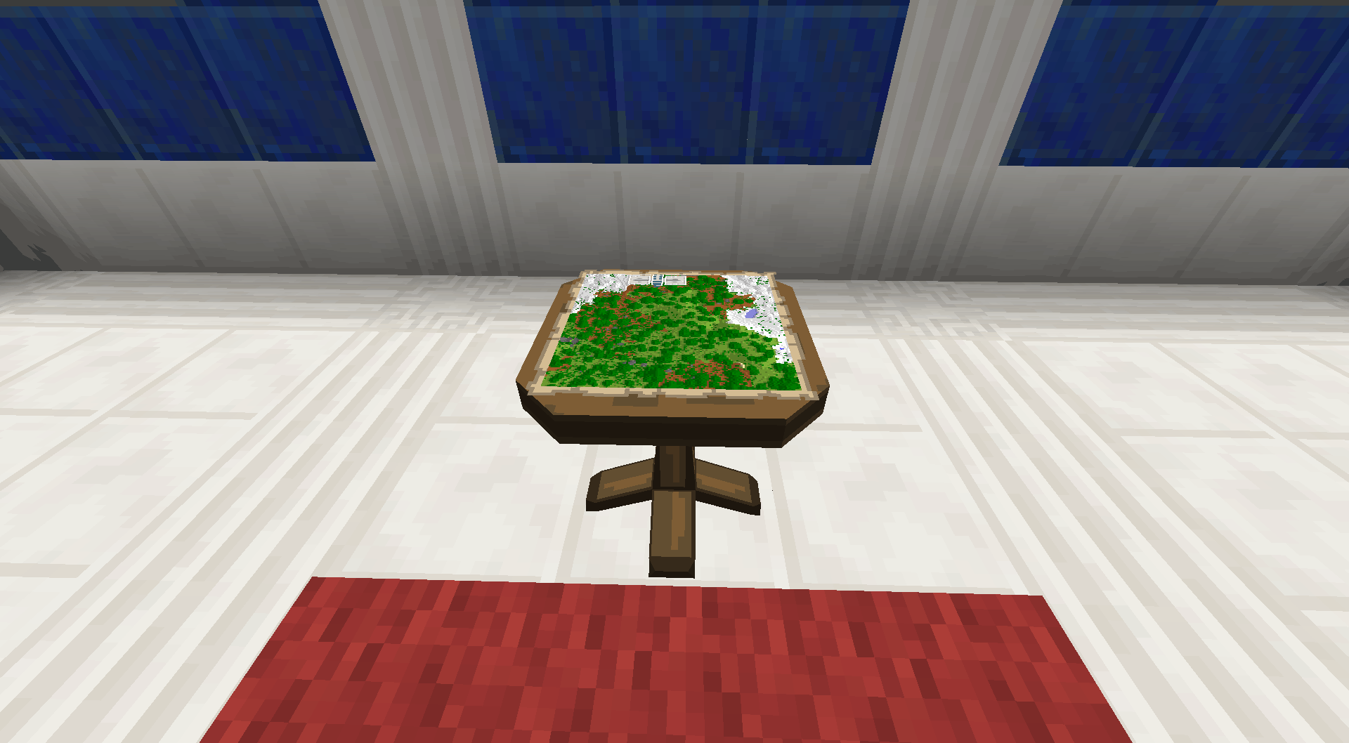 Bibliocraft - Table + Map