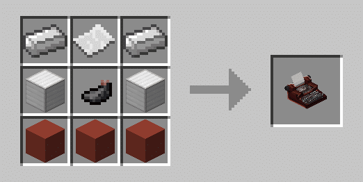 Bibliocraft - Typewriter - Craft