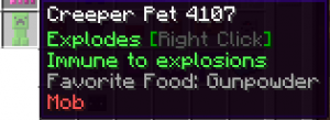 Creeper Pet