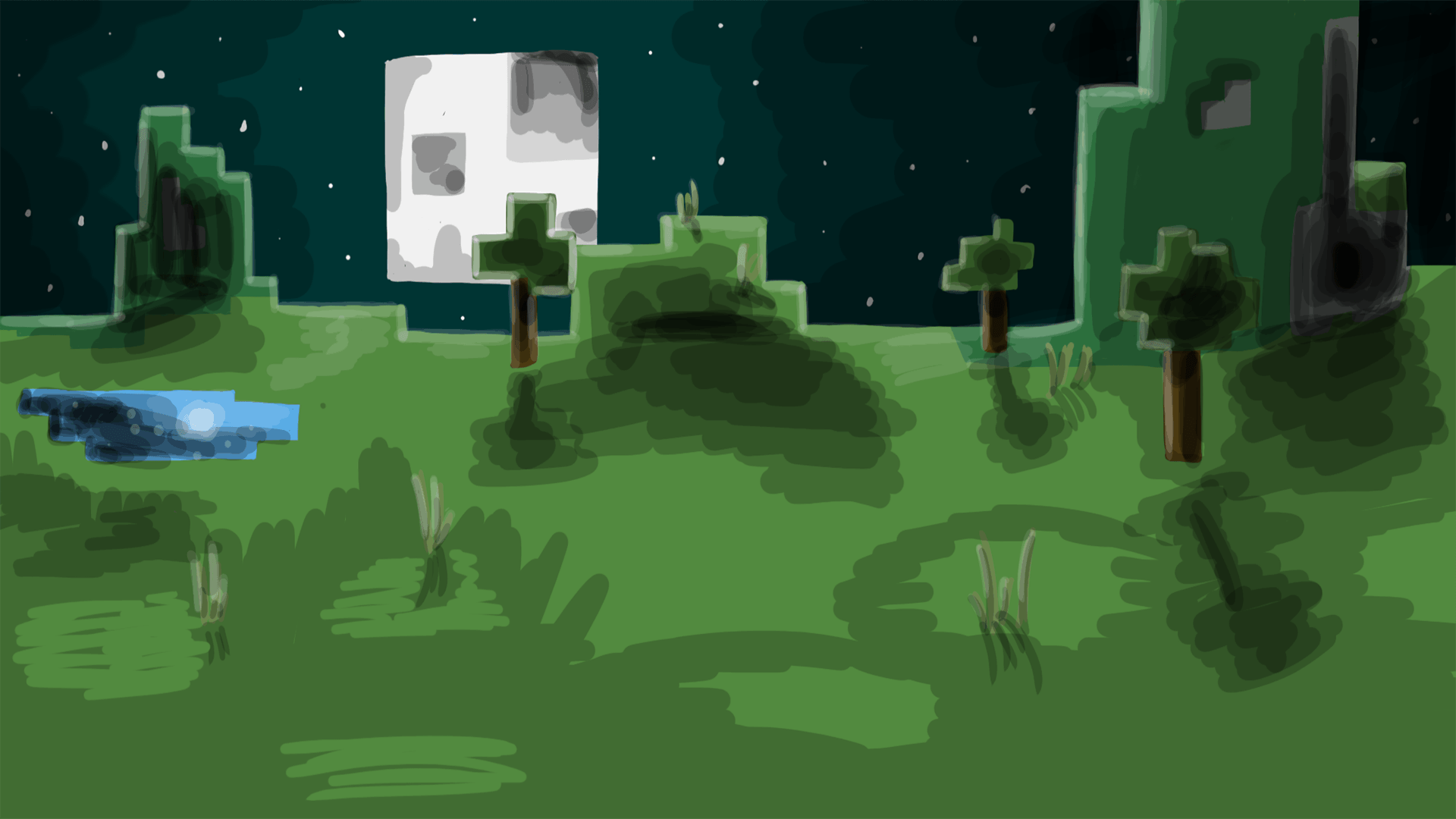 minecraft_landscape_by_kalistik_cheryzia-d4seu00