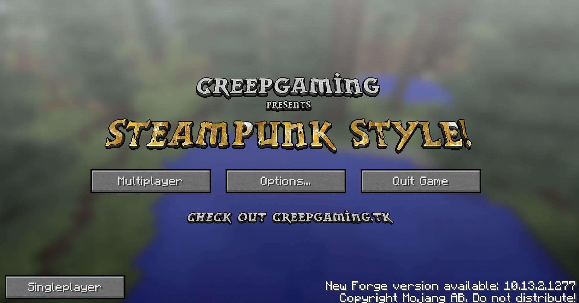 Custom Main Menu - BInwxmN