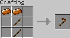 Craft de la houe en cuivre