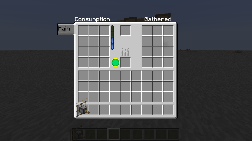 interface de la foreuse