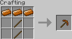Craft de la pioche en cuivre