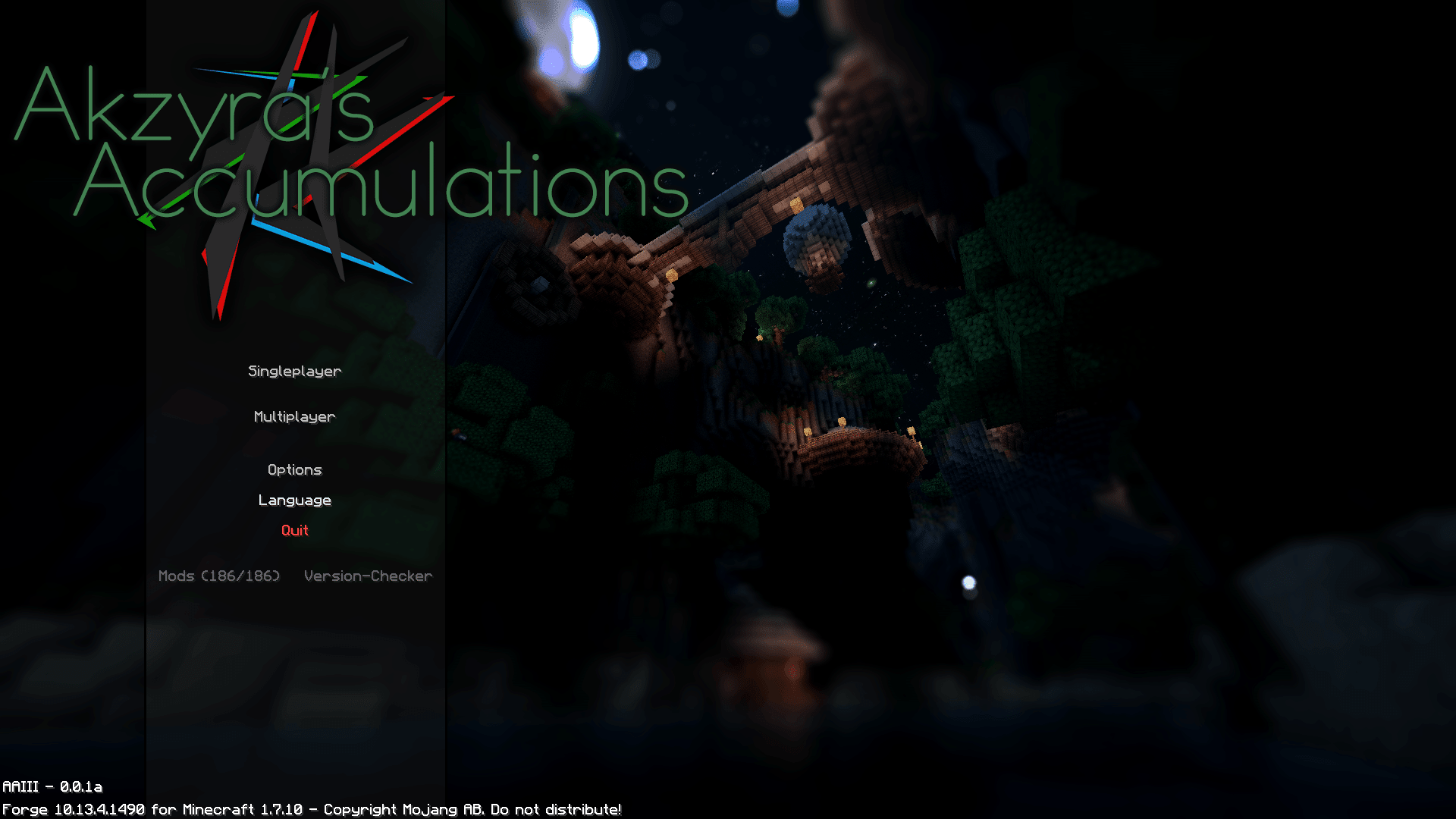 Custom Main menu - tXU8RfV