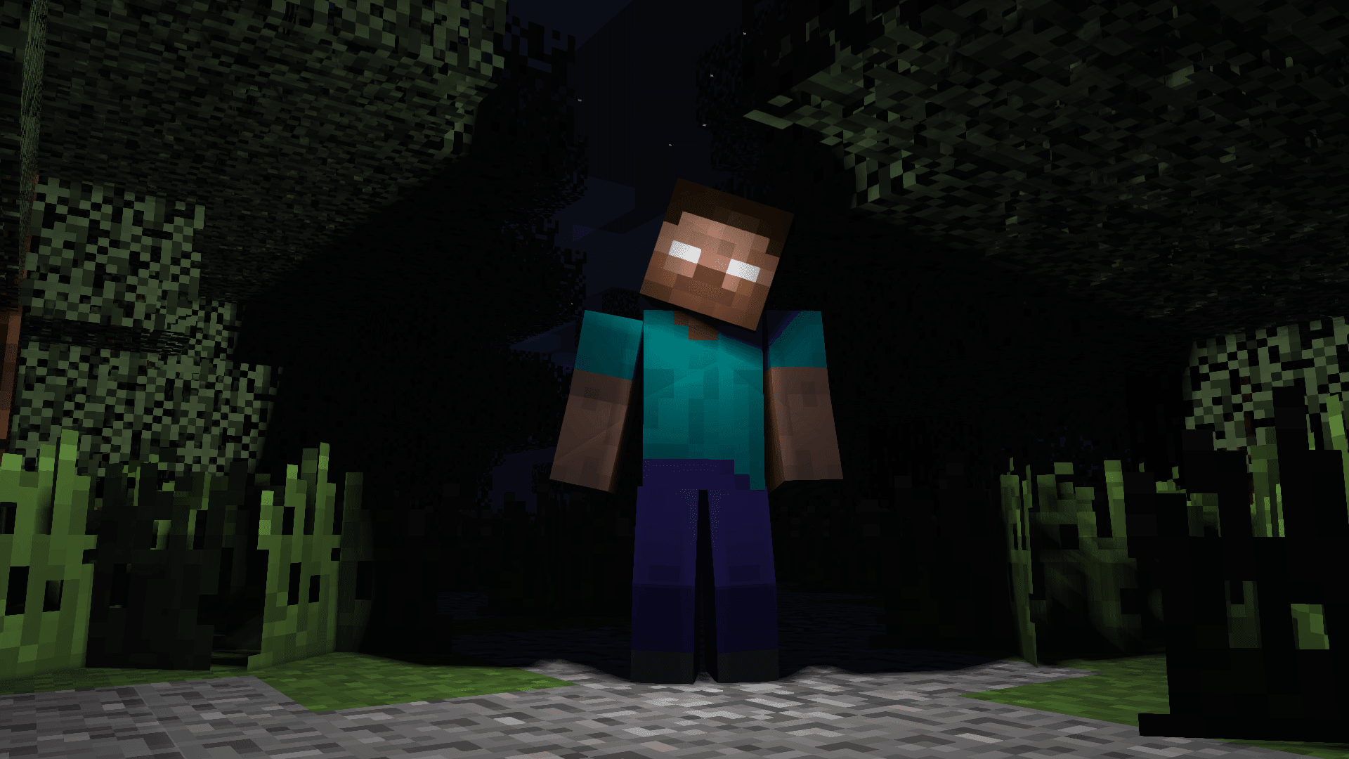 Herobrine, un Wallpaper de GreenLenux