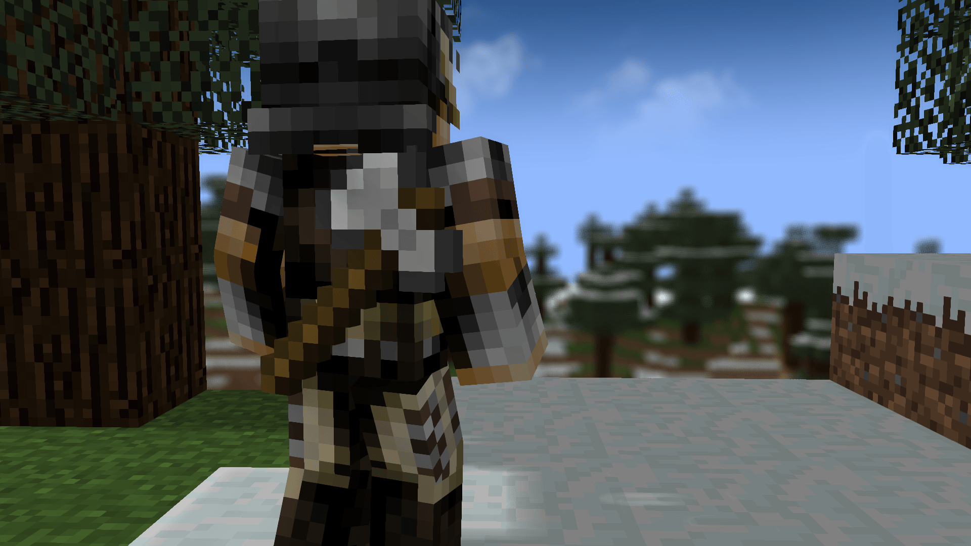 Dovakin de Minecraft, un Wallpaper de GreenLenux