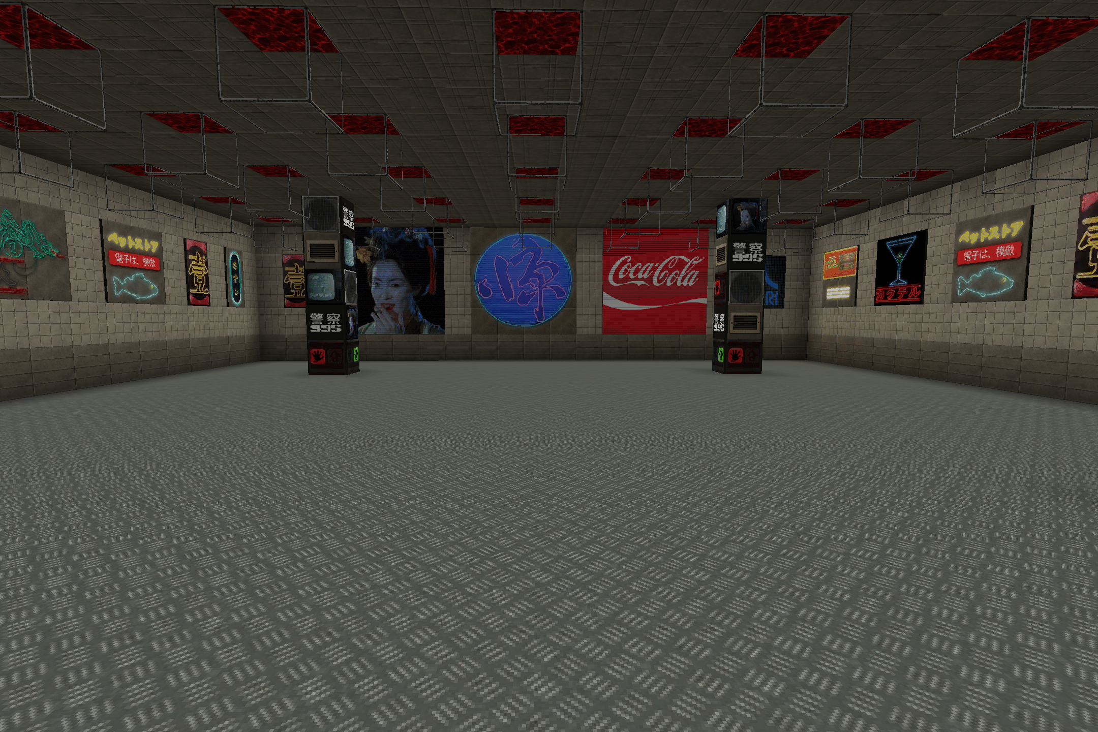 Les tableaux publicitaire de Bladecraft Cyberpunk