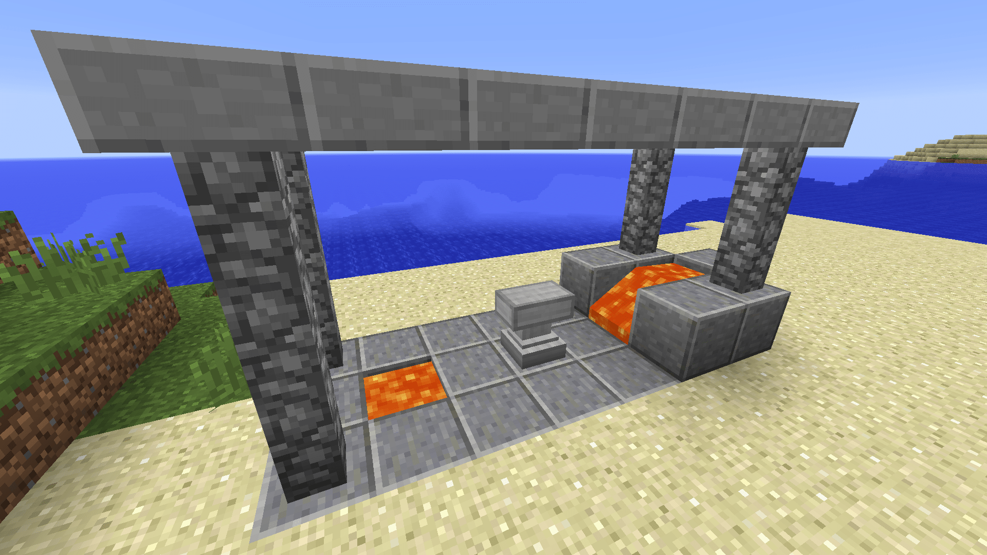 Une forge avec la Lizzy Anvil