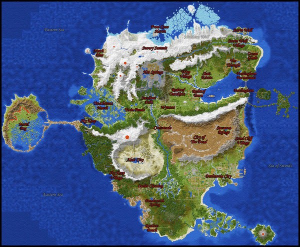 Drobnovian Knights - Map