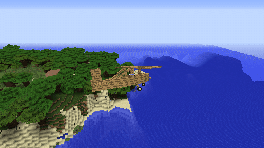 Minecraft Flight Simulator - Screenshot 2