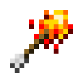 flèche en feu