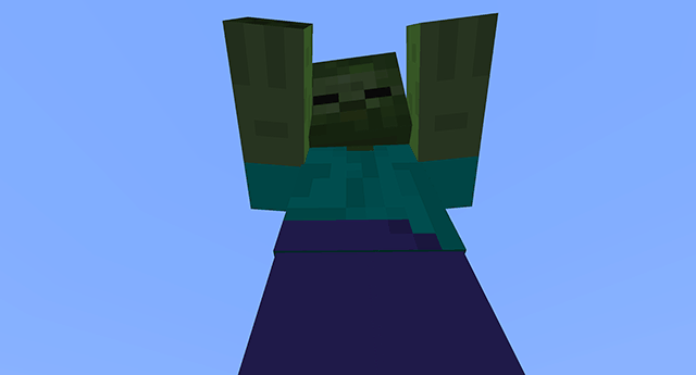 Lucky Block : Un zombie géant