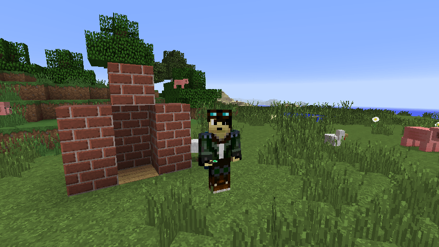 Mod Floocraft : Cheminée basique dans Minecraft