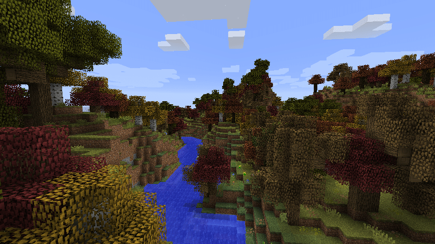 Biome O' Plenty - Une cascade