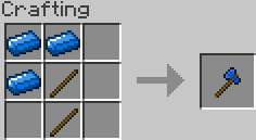 Craft de la hache en Mithril