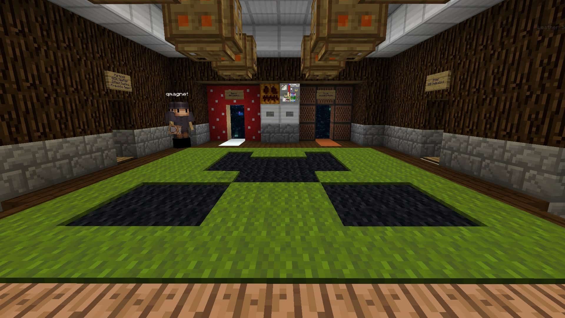 hall de Test Map sans resource pack