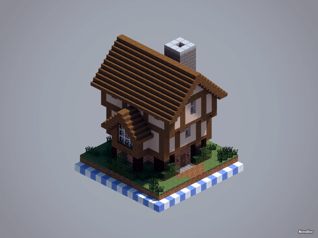 Les constructions de MCNoodlor - Le Moyen-Age (maison