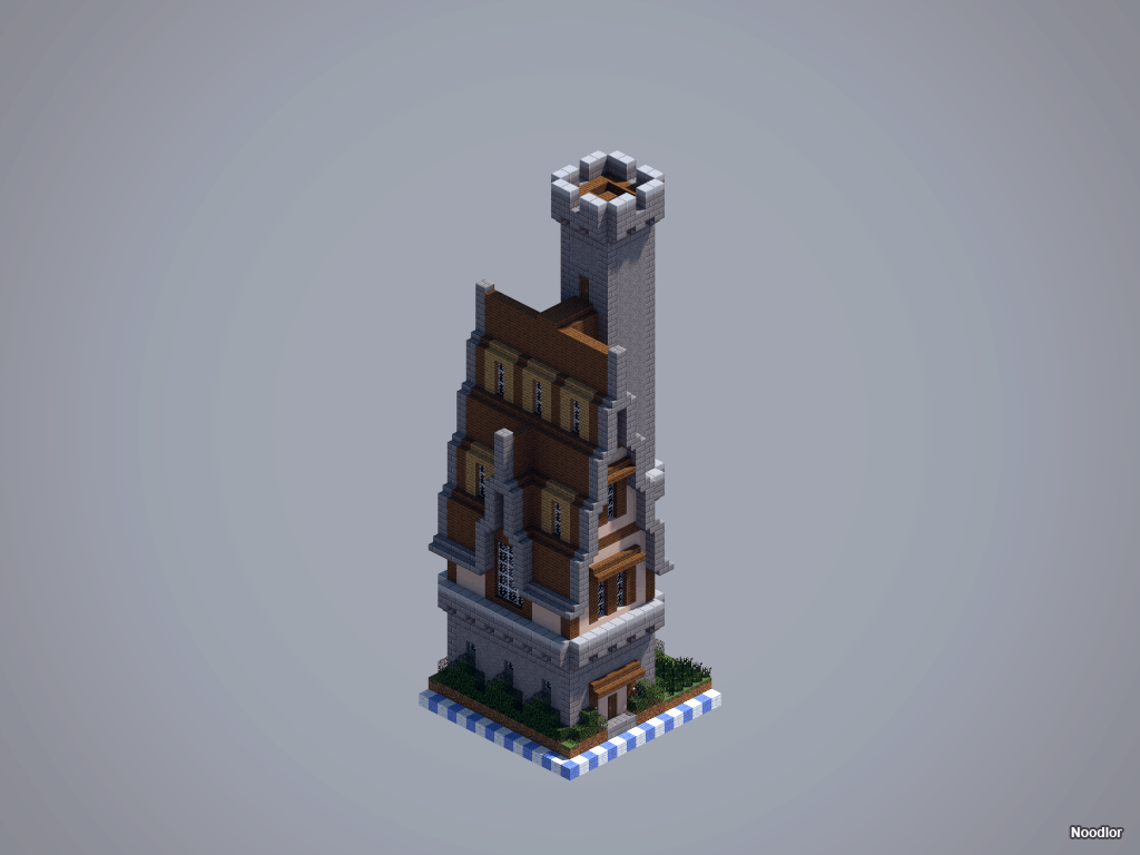 Les constructions de MCNoodlor - Le Moyen-Age (manoir)