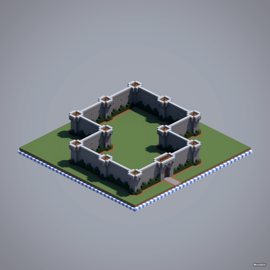 Les constructions de MCNoodlor - Le Moyen-Age (fortifications)