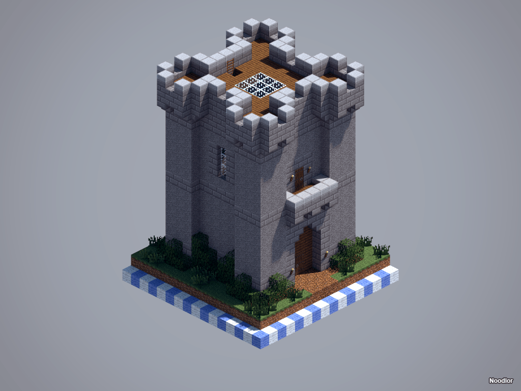 Les constructions de MCNoodlor - Le Moyen-Age