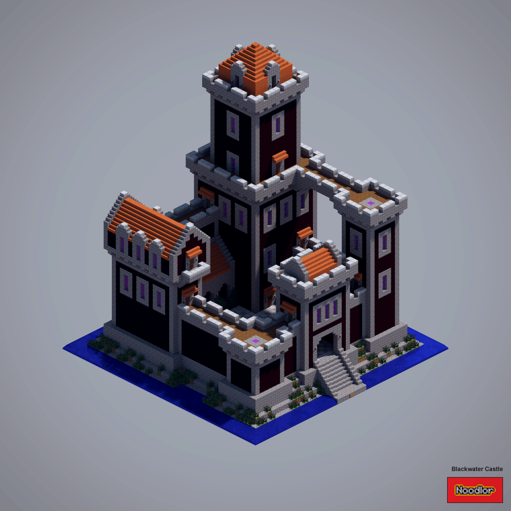 Les constructions de MCNoodlor - Le Moyen-Age (Blackwater castle)