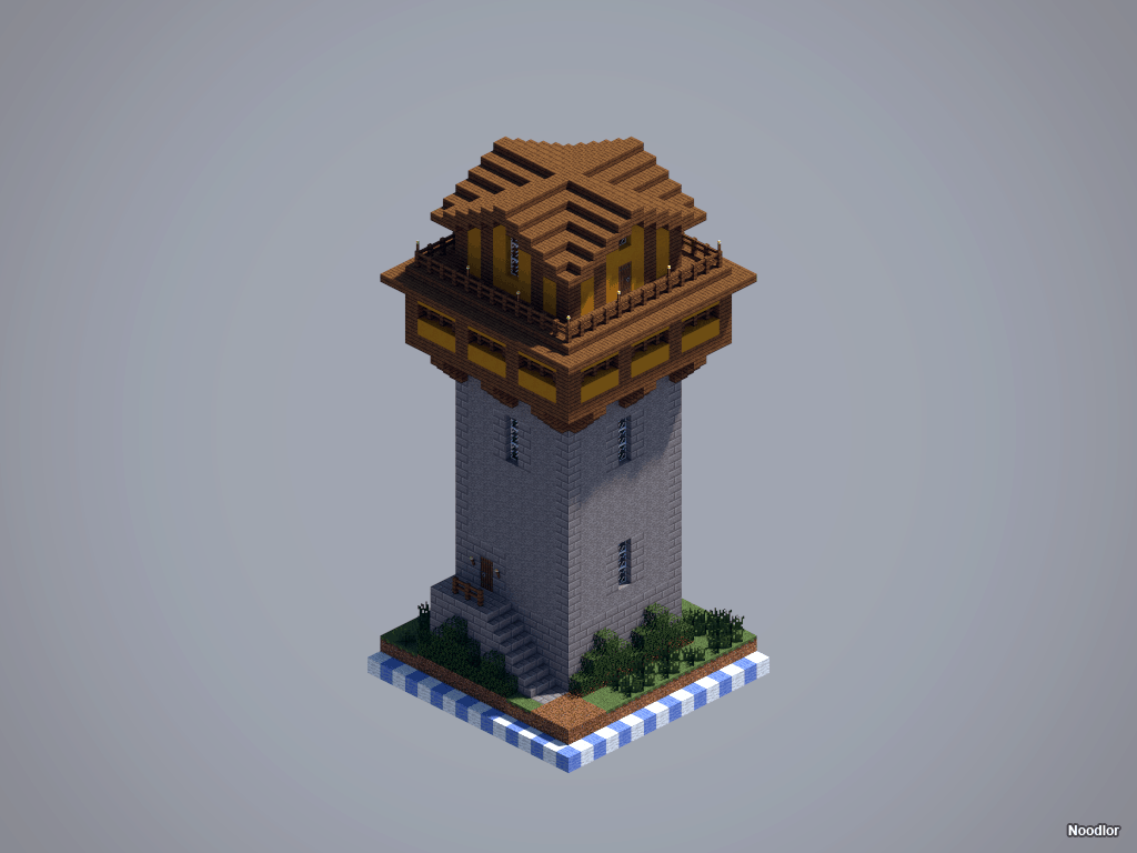 Les constructions de MCNoodlor - Le Moyen-Age (tour)