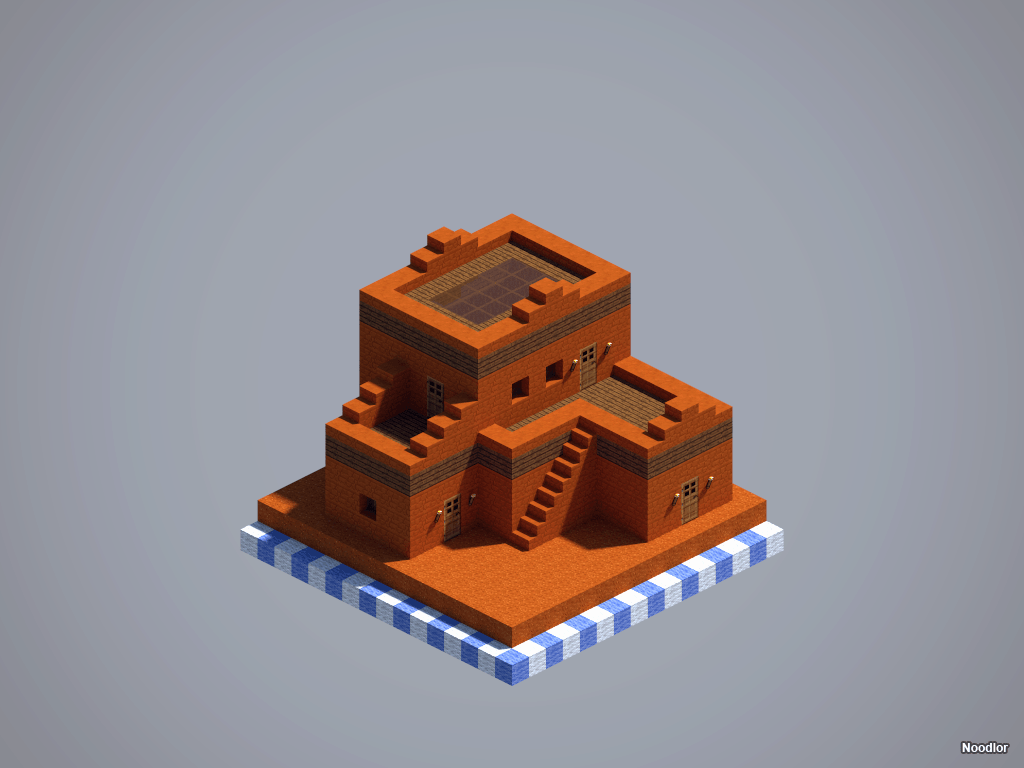 Les constructions de Noodlor : pueblos