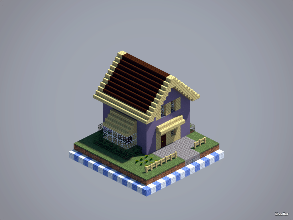 Les constructions de Noodlor : maison de banlieue #1