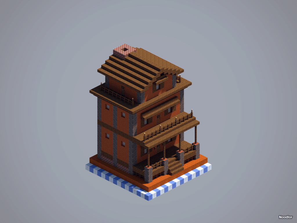 Les constructions de Noodlor : magasin