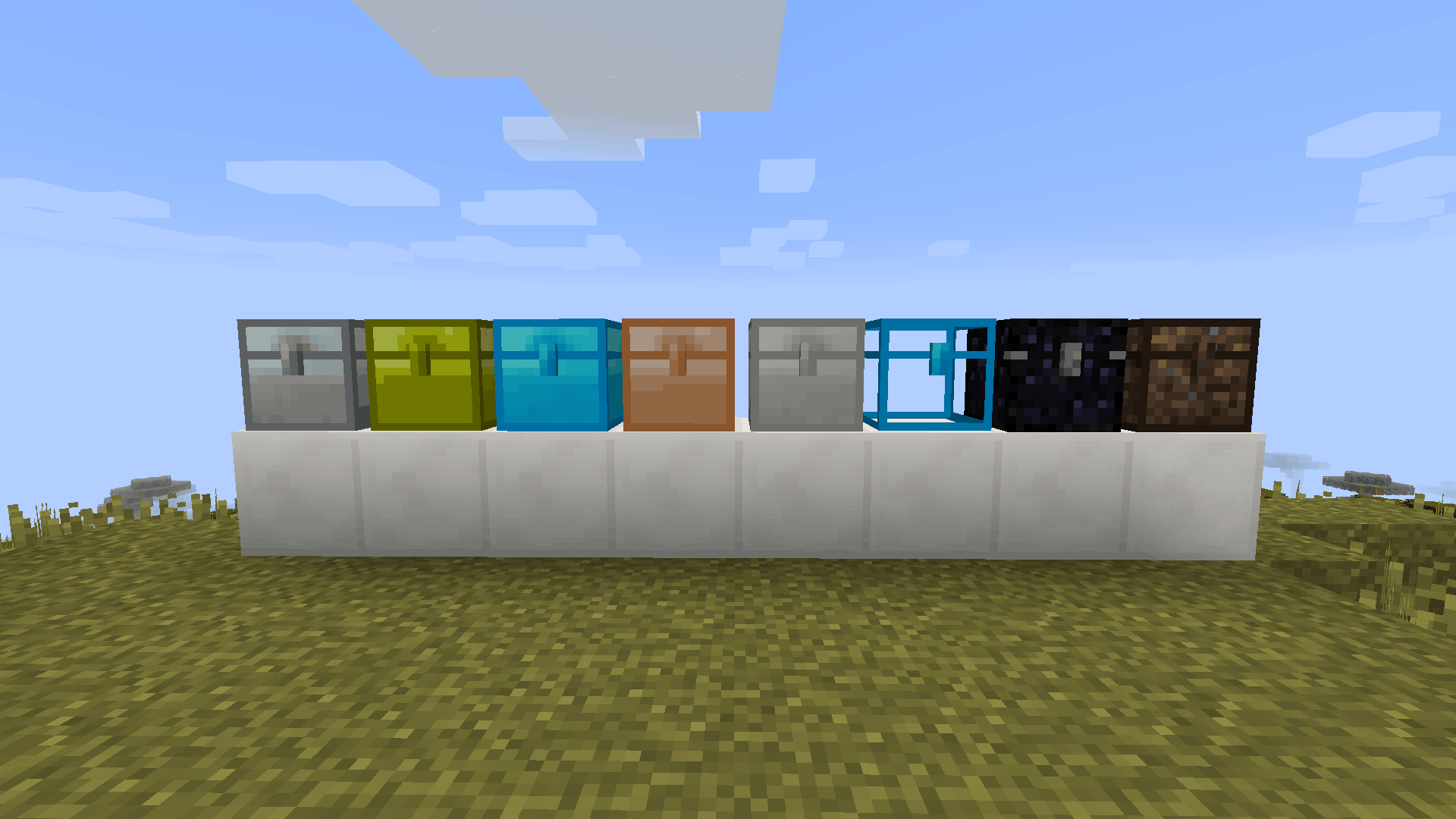 Iron Chests - coffres