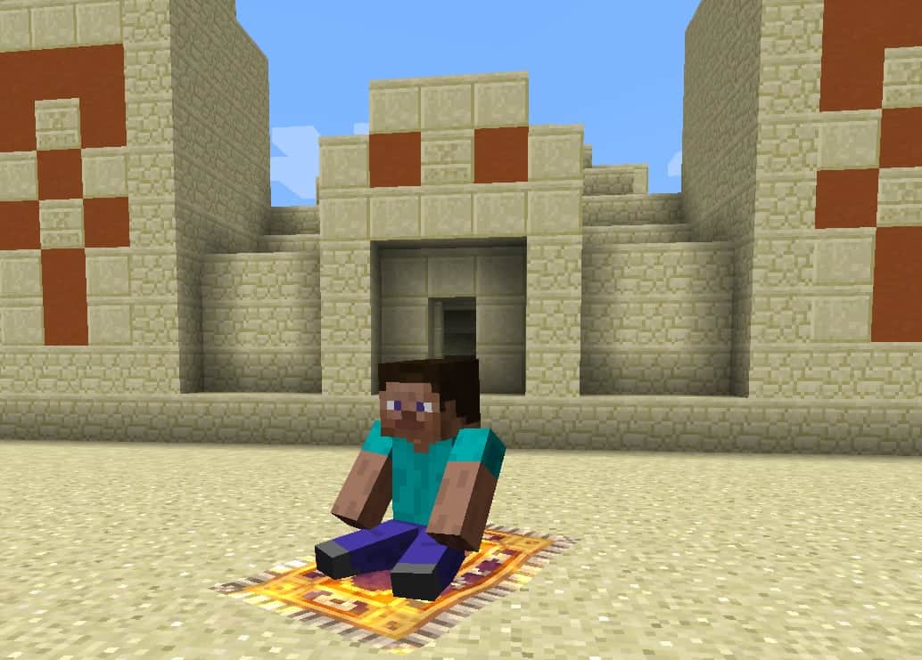 The Flying Things : Le joueur qui est sur tapis volant