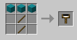 Craft du pinceau du mod MCPaint