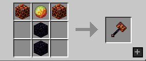 Craft du marteau en Fiery