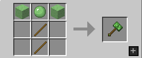 Craft du marteau en Slime