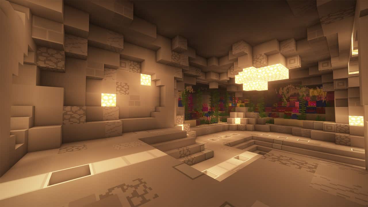 Une grotte minecraft - Soboku