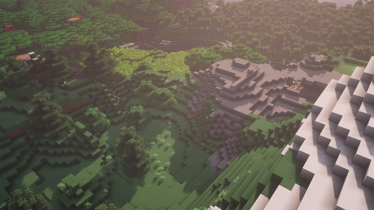 Paysage Minecraft - Soboku