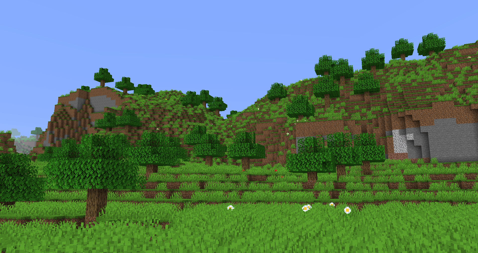Un biome de collines