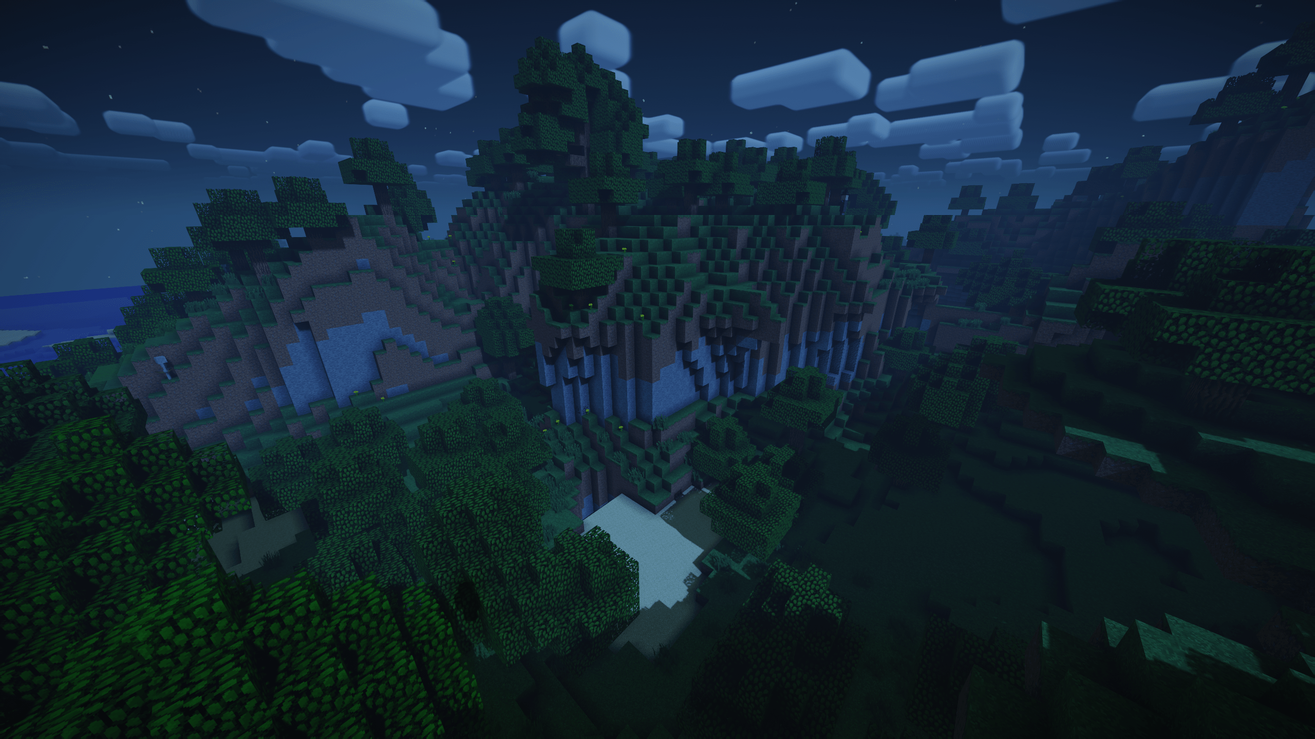 Shader Nostalgia : Des montagnes de nuit 