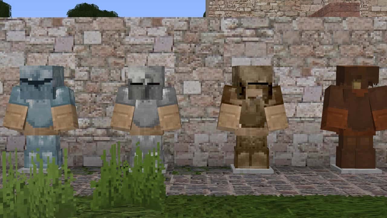 ItaliaPack : Les sets d'armure