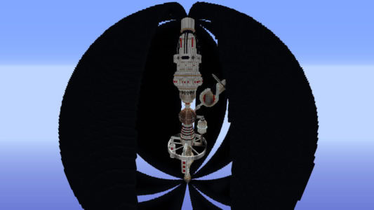 Death  Star en construction