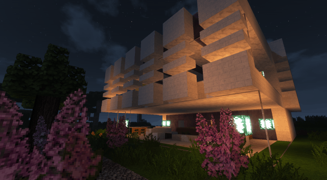 Une construction éclairée - Karmorakcraft