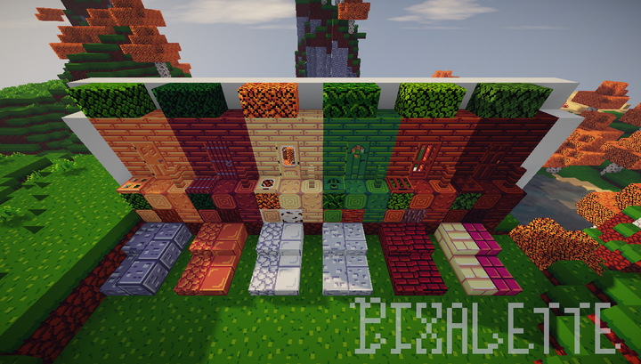 Pixalette - Présentation des différents blocs modifiés